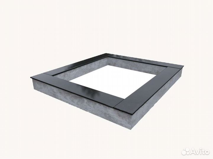 Бетонный цоколь на могиле