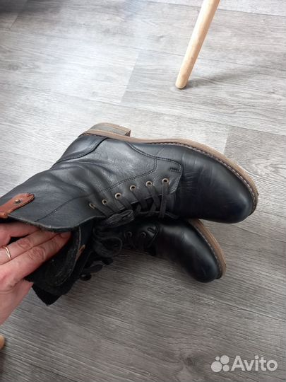 Ботинки демисезонные кожа 41