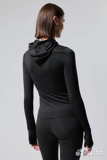 Лонгслив С Капюшоном Weekday Новый