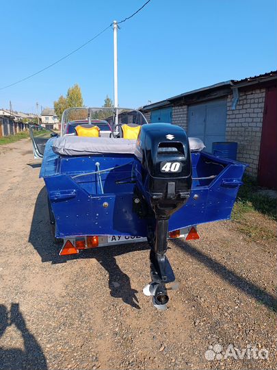 Прогресс 4 с мотором Suzuki DT40