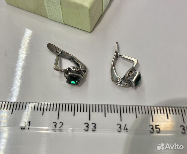 Серебряные серьги