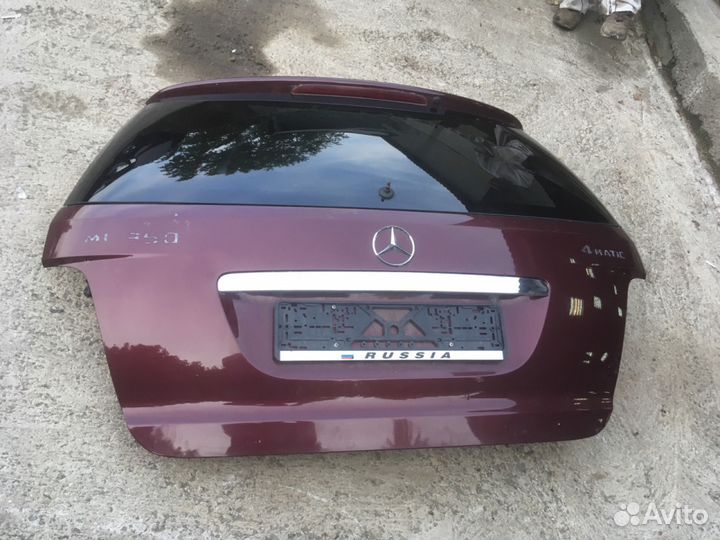 Mercedes w164 крышка багажника