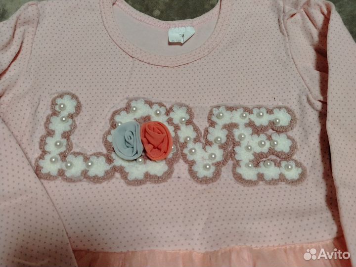 Платье для девочки 98р