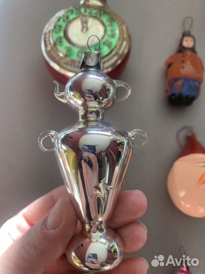Елочные игрушки СССР винтаж
