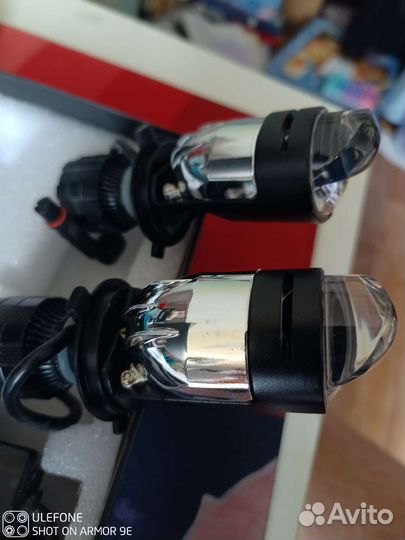 LED лампы Н4 с линзой