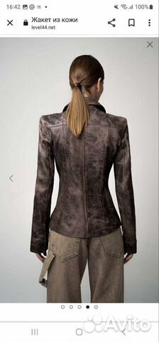 Продам новый кожаный пиджак level44 объявление продам
