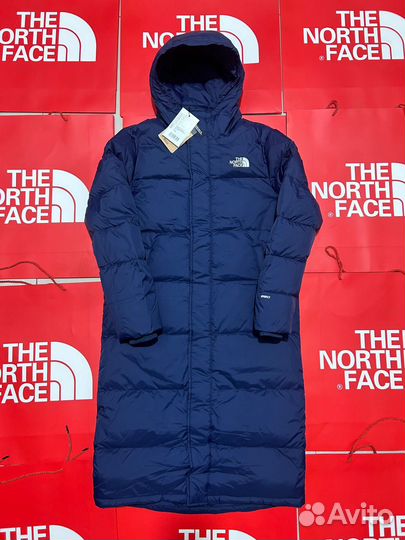 Пуховик пальто the north face новый