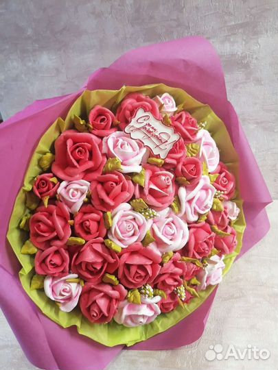 Букет из зефира