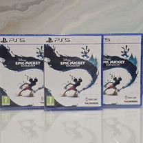 Epic mickey rebrushed ps5 диск новый