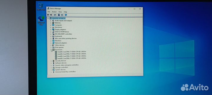Ноутбук hp probook 470 G2 i7/12Gb/250ssd 17
