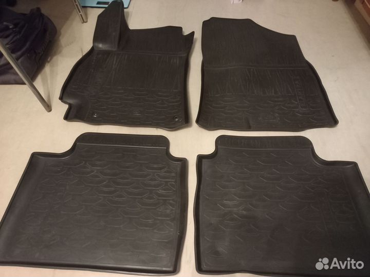 Коврики салона элантра 6