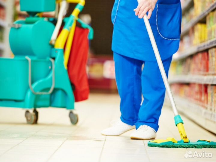 Уборщица на производство