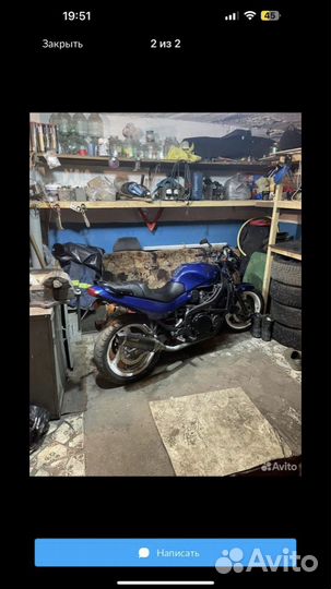 Suzuki GSX 600f katana