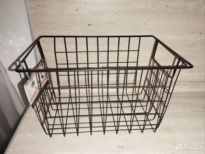 Корзина для хранения металическая большая