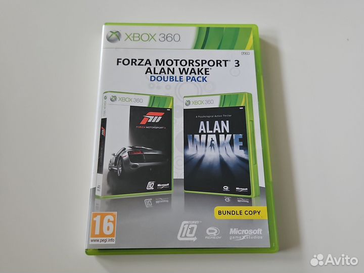 Forza Motorsport 3/Alan Wake DoublePack Xbox360