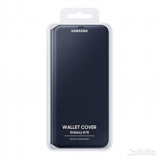 Оригинальный Чехол Wallet Cover samsung A70 (2цв.)