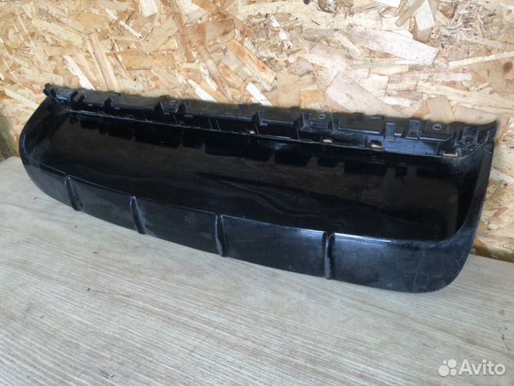 Накладка бампера задняя Porsche Cayenne 3