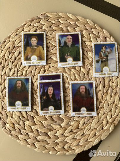 Коллекционные карточки Гарри Поттер шоколадная ляг