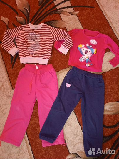 Пакет теплых вещей для девочки