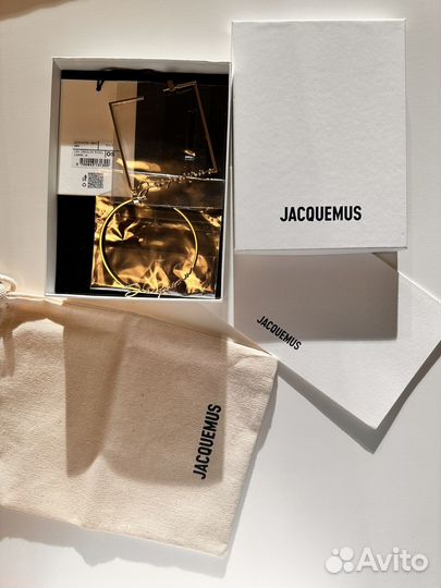 Серьги jacquemus