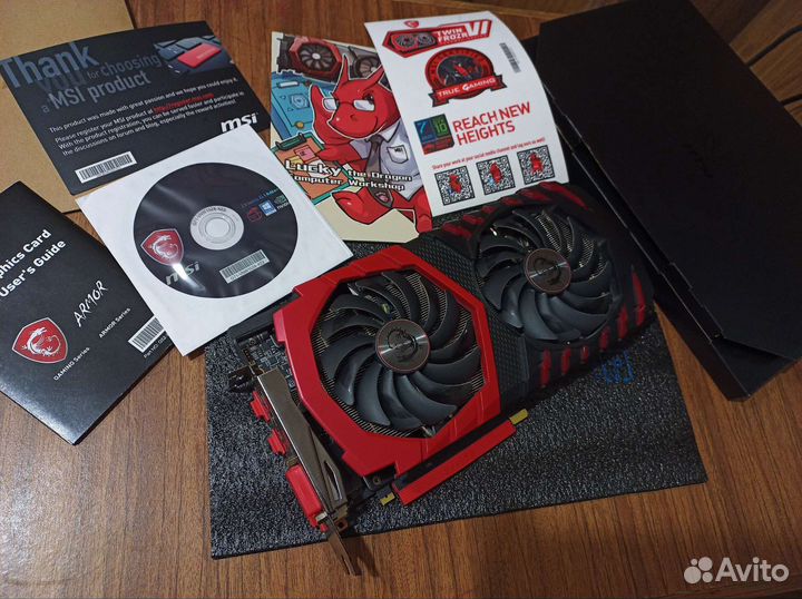 Видеокарта gtx 1060 6gb msi gaming x