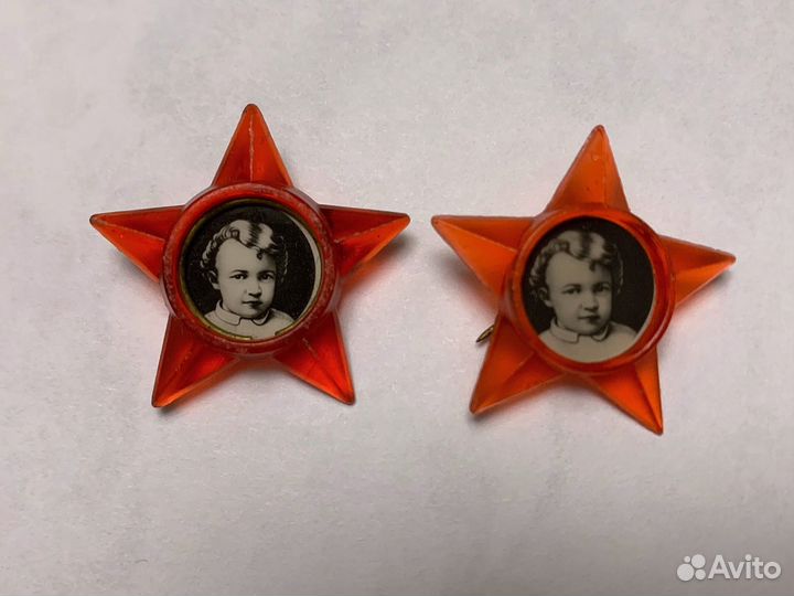 Значки СССР Ленин