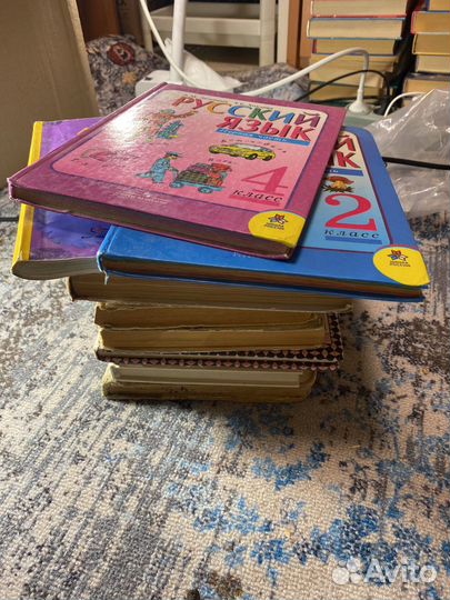 Лот литература и математика 12 книг