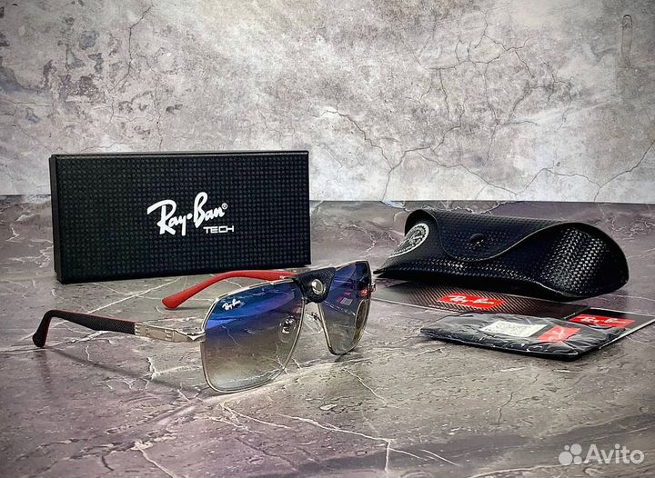 Очки Ray Ban Aviator градиент