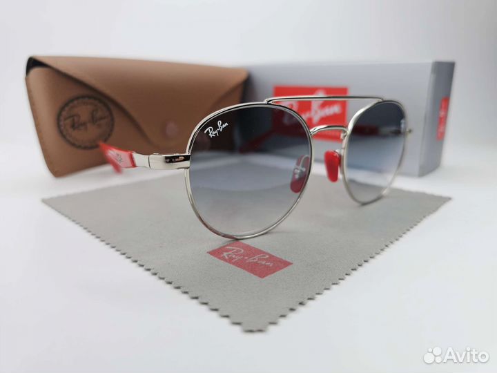 Очки Ray Ban 3696-M F007/32 Ferrari Blue Стекло