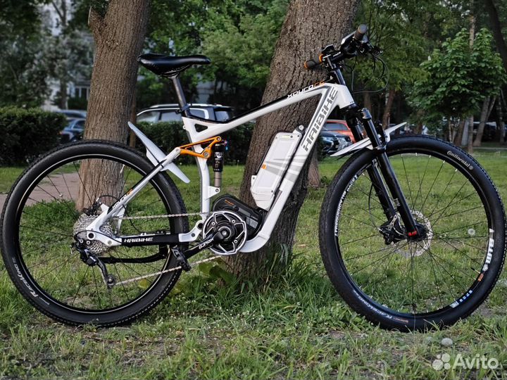 Горный электро велосипед Haibike Xduro двухподвес