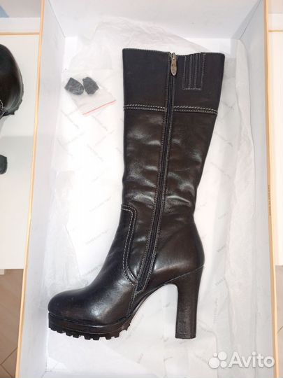 Сапоги женские зимние натуральная кожа 35 Lucca