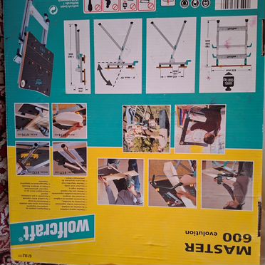 Верстак Wolfcraft Master 600 Evolution, складной