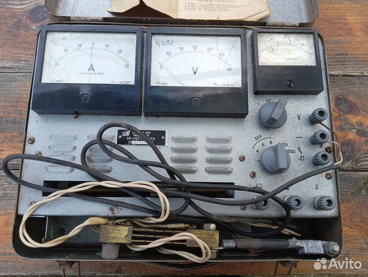 Прибор ки-1093 для проверки электрооборудования