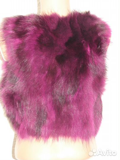 Меховая Жилетка Енот 42-44