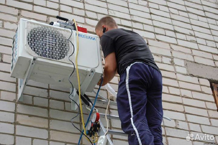 Установка сплит систем Ремонт сплит систем