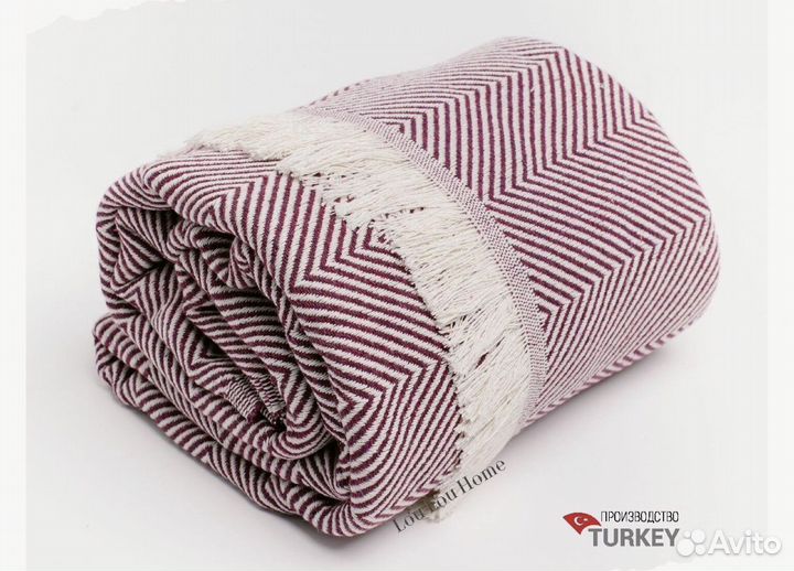 Махровый плед