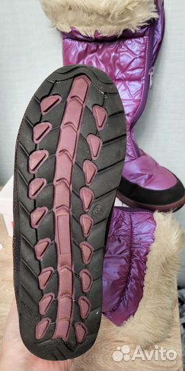 Сапоги зимние для девочки размер 35 дутики