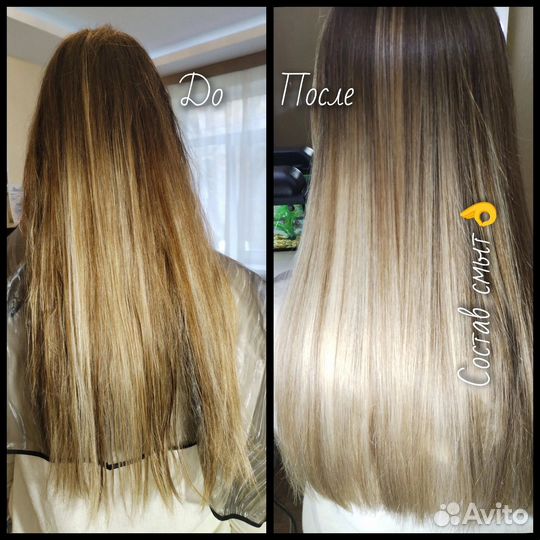 Кератиновое выпрямление волос модель