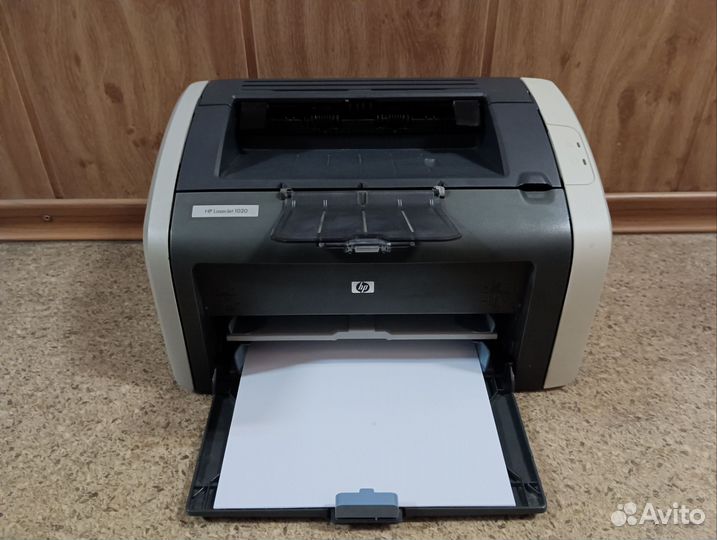Принтер лазерный HP LaserJet 1020, ч/б, A4