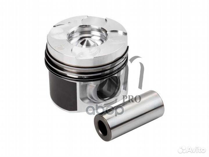 Поршень 0.50 с кольцами (с масл. галереей)