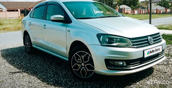 Volkswagen Polo 1.6 AT, 2017, 230 000 км