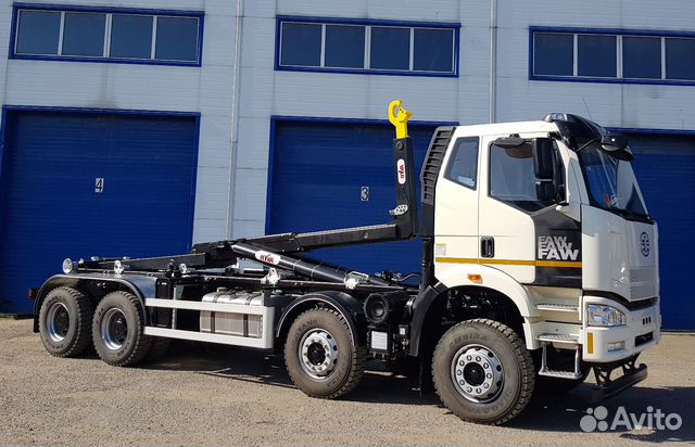 Мультилифт FAW 3310ам (8х4) + HyvaLift titan 26-65