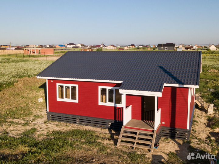 Каркасный дом 60 м