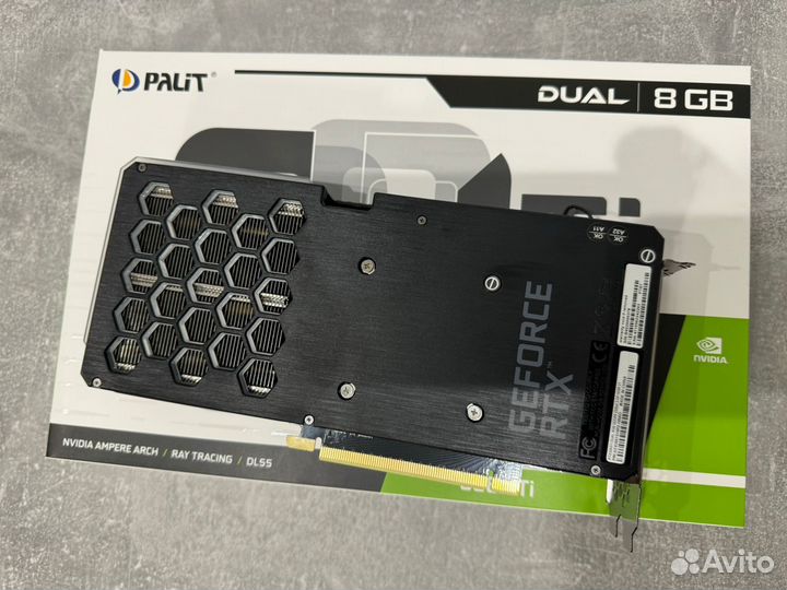 Видеокарта palit rtx 3060ti