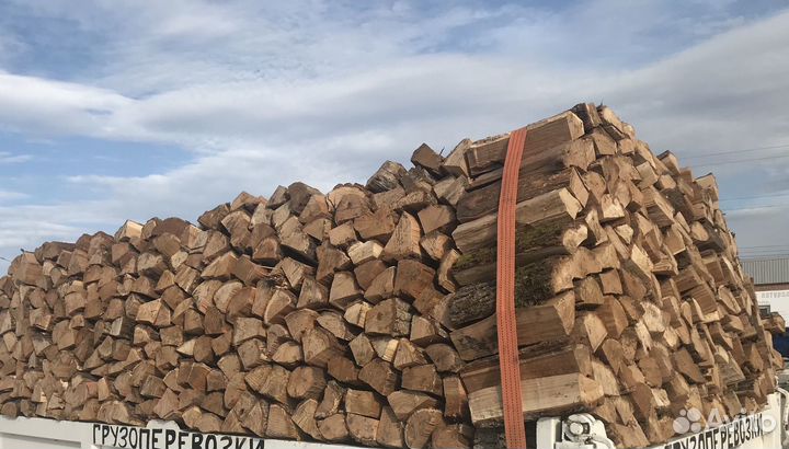 Дрова дубовые колотые