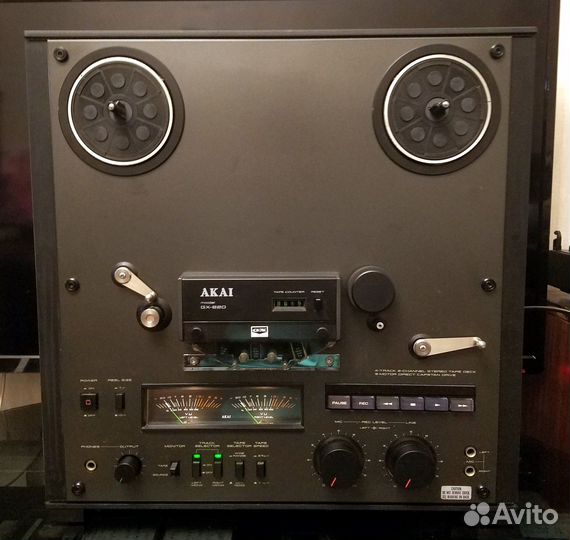Катушечный магнитофон Akai GX-620 чёрный