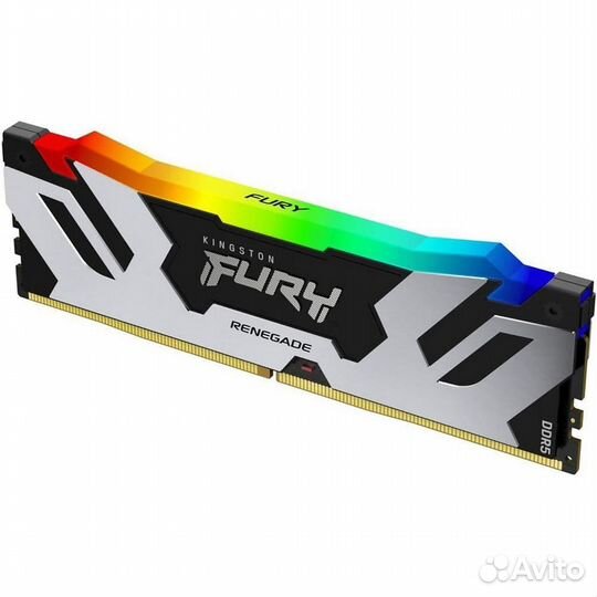 Оперативная память 64GB Kingston Fury Beast White RGB KF564C32rsak2-64