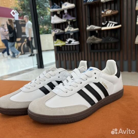 Adidas Samba White Black OG