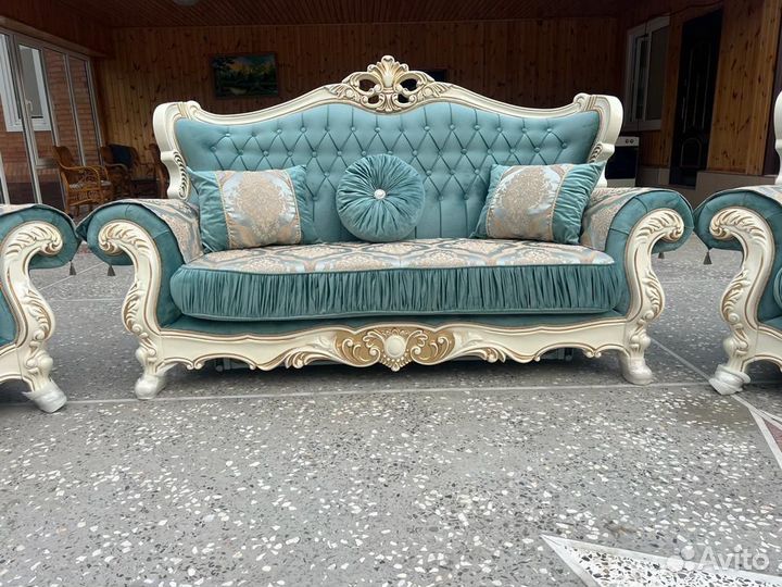 Диван раскладной с креслами