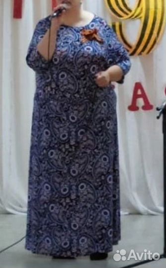 Платье женское, размер 74-76